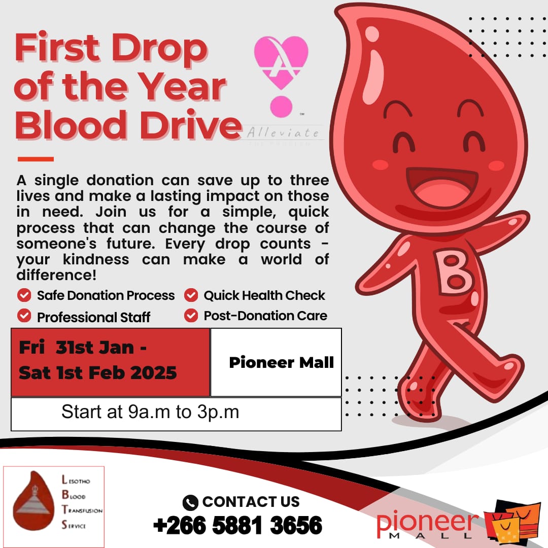 The national blood bank is critically low! Join us this weekend at Pioneer Mall for a life-saving Blood Drive in partnership with the LBTS.
📅 Dates: Jan 31 &amp; Feb 1
🕘 Time: 9 AM - 3 PM
📍 Location: Lower Ground Floor (near the Food Court)Your donation can save up to three lives!