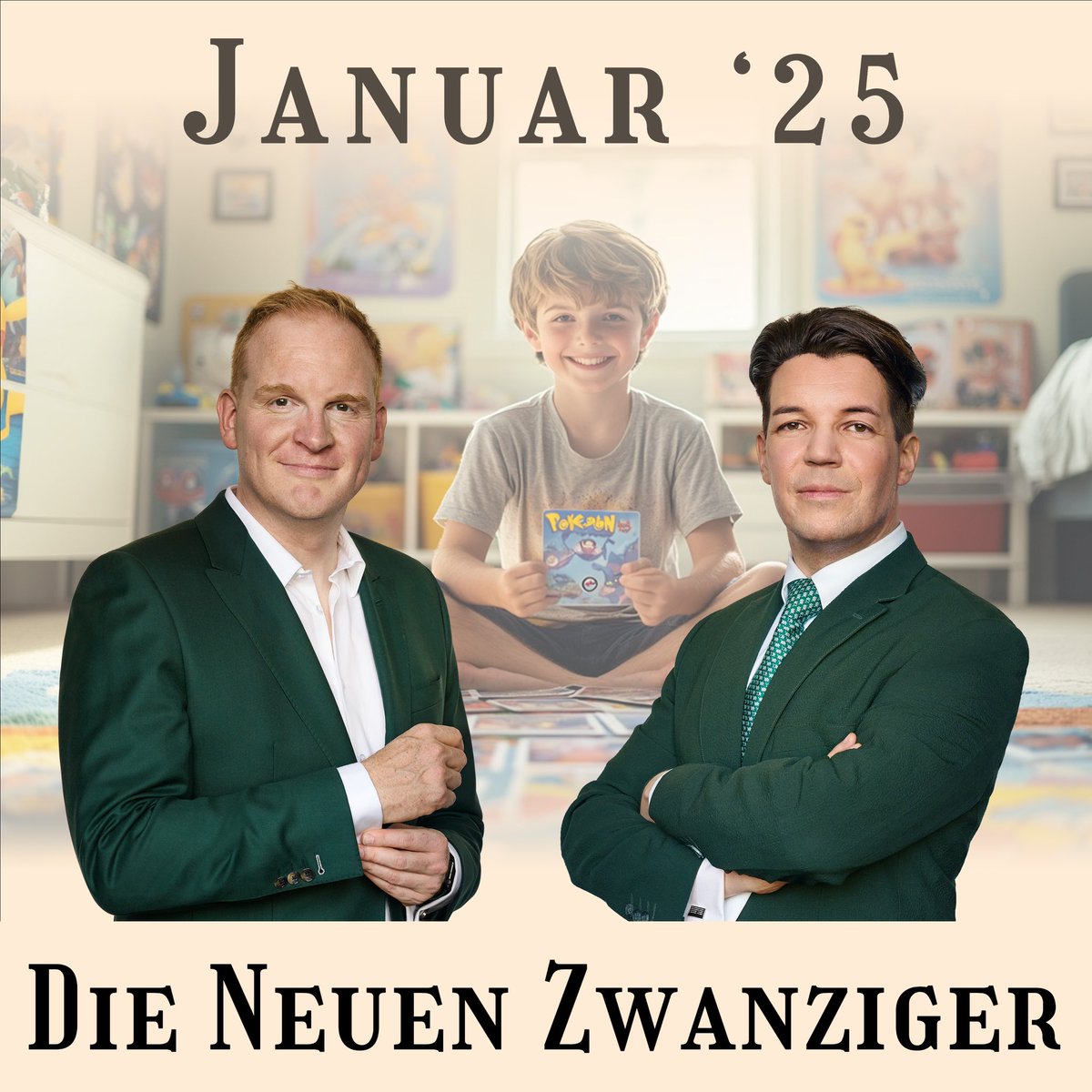 Podcast kommt heute Nacht! Wolfgang und Stefan traden Pokemon-Karten!