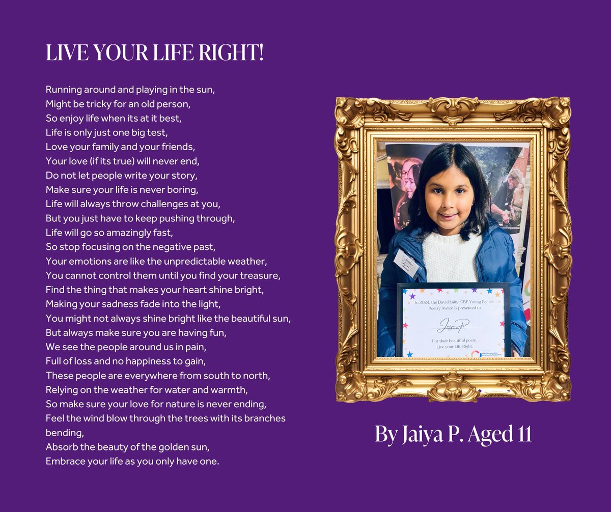Kimbolton School (@kimboltonschool) on Twitter photo Congratulations to Jaiya P. in Year 7, who has won the David Laing CBE Young People Poetry Award!
Read more about Jaiya’s award and her experience at the ceremony here: tinyurl.com/ypcpjehp
#KimboltonSchool #PupilAchievements #PoetryAward #CreativeWriting <a href="/NorthantsCF/">Northants Community Foundation</a> Congratulations to Jaiya P. in Year 7, who has won the David Laing CBE Young People Poetry Award!
Read more about Jaiya’s award and her experience at the ceremony here: tinyurl.com/ypcpjehp
#KimboltonSchool #PupilAchievements #PoetryAward #CreativeWriting <a href="/NorthantsCF/">Northants Community Foundation</a>