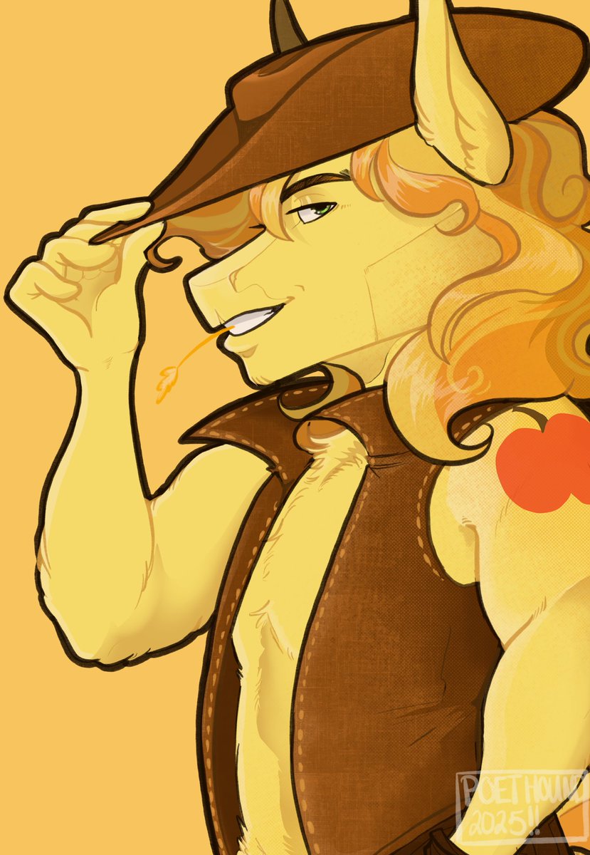 Poet_Hound's tweet image. Howdy 

#mlpfanart #braeburn