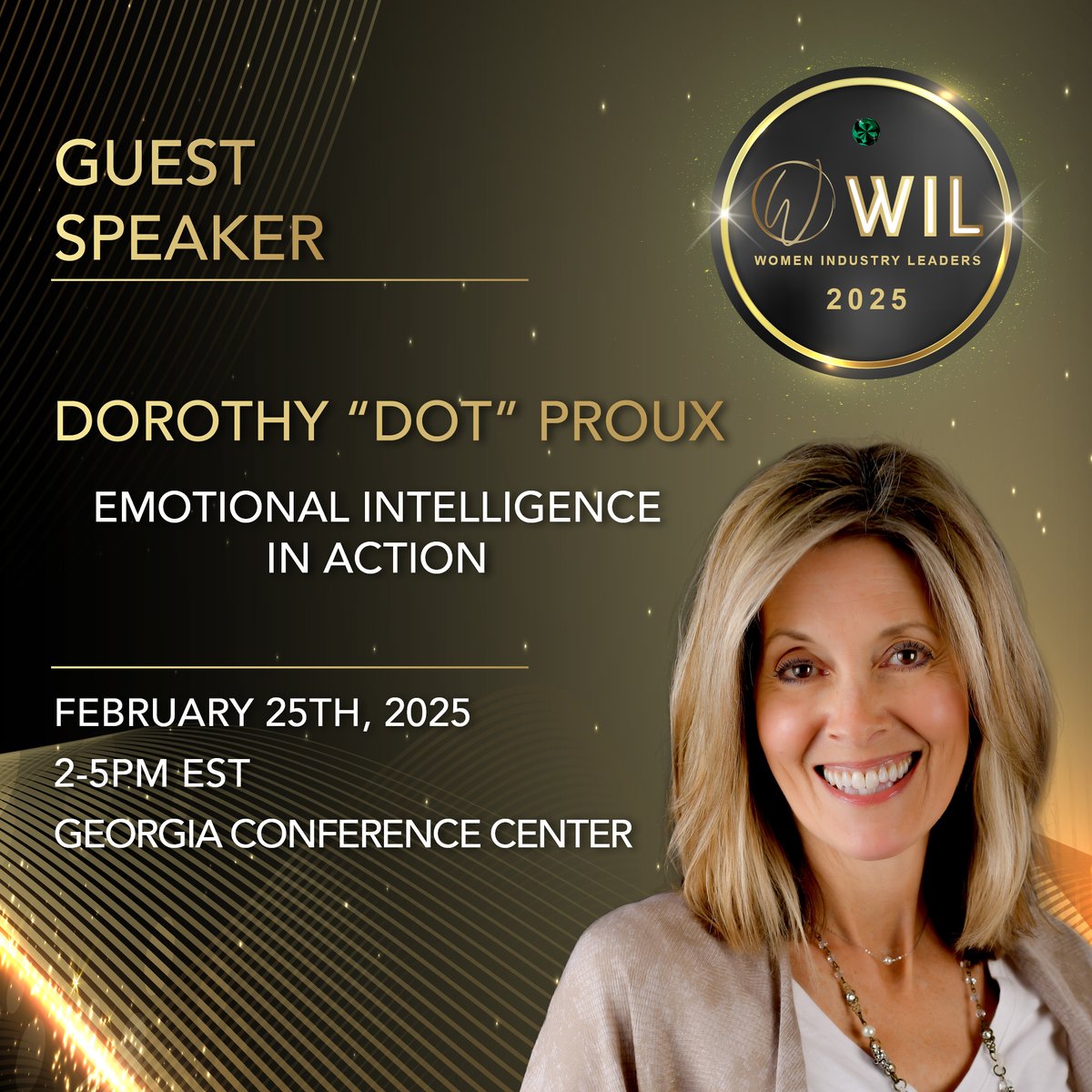 Exciting news! Dorothy “Dot” Proux joins us as a Guest Speaker at the 3rd Women in Leadership (WIL) Event at NAFEM! An ICF-credentialed coach &amp; former EY partner, Dot will share insights on “Emotional Intelligence in Action.” Don’t miss it! #WIL #Leadership #NAFEM2025 #NAFEM