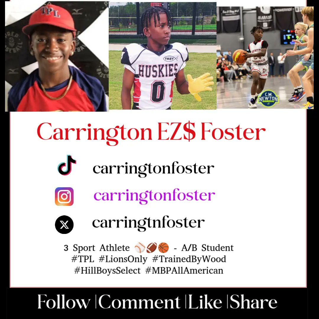 Carrington Foster (@carringtnfoster) on Twitter photo 