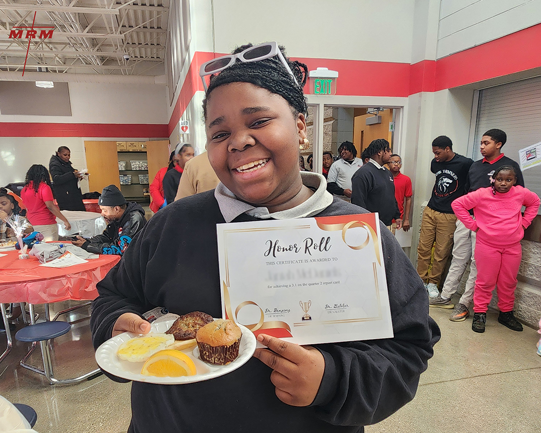 milmission's tweet image. As we wrapped up Quarter 2 of the school year at Cross Trainers Academy, we had the joy of recognizing our Honor Roll students with a special breakfast alongside their families. Keep up the great work, scholars! 🏆📚 #HonorRoll #Education #Community #MRMservesMKE
