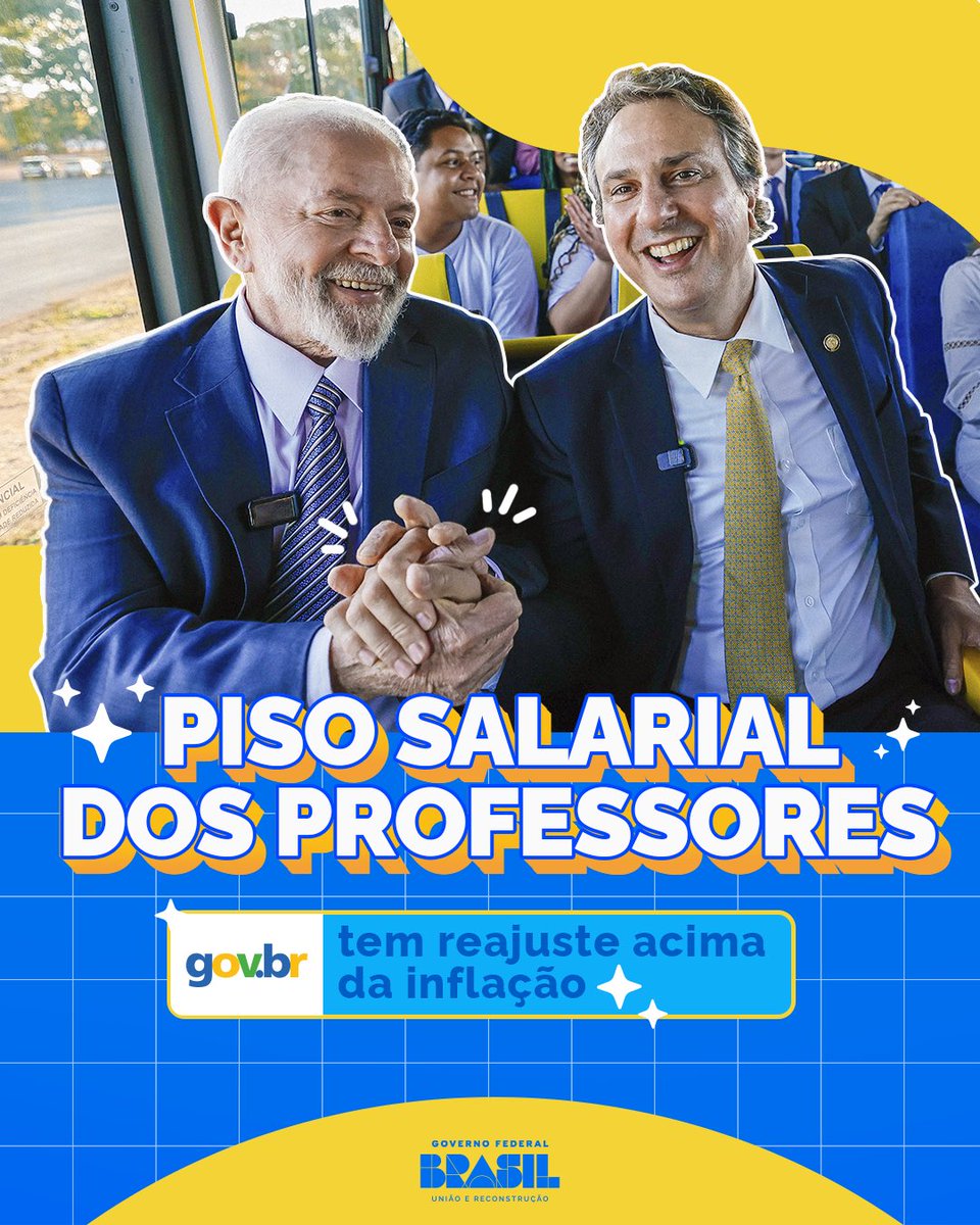 O piso salarial nacional dos professores e professoras da educação básica foi reajustado para 2025, superando a inflação. O novo valor mínimo definido pelo governo federal é de R$ 4.867,77 para uma jornada de 40 horas semanais na rede pública. Estamos trabalhando todos os dias