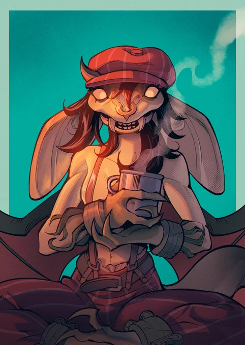 Coffee time #Deadlock #Deadlockfanart 
