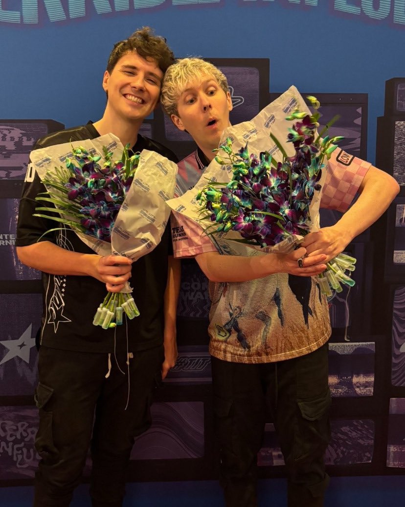 now he gets to have flowers AND his soulmate by his side