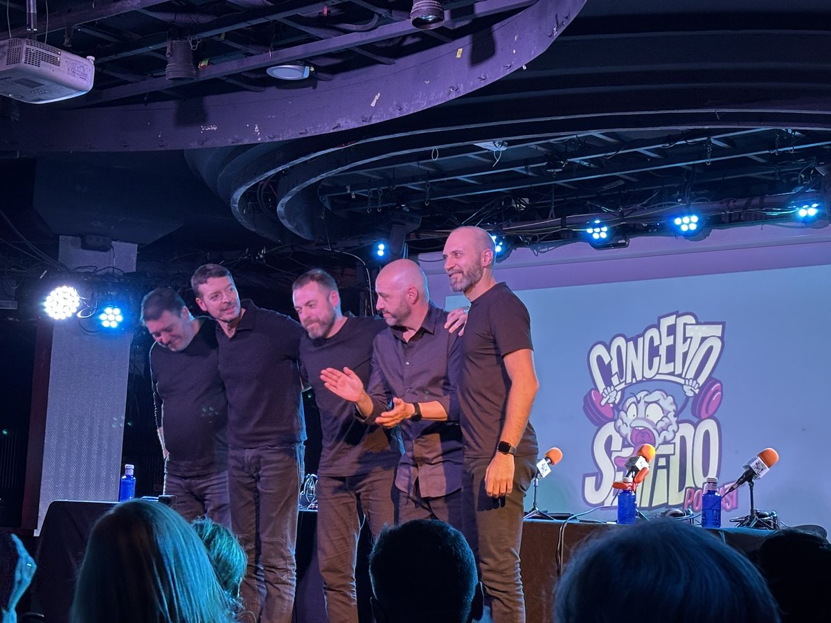 Ver como grandes amigos como son los compis de <a href="/podcastsentido/">Concepto Sentido 🎧 Podcast</a> graban un directazo en plena Gran Vía de Madrid y reconocer su trabajo a lo largo de 10 años, me llena de orgullo

Gracias por la invitación <a href="/javimusic40/">javi sanchez munera</a> ! Y enhorabuena a todos!!