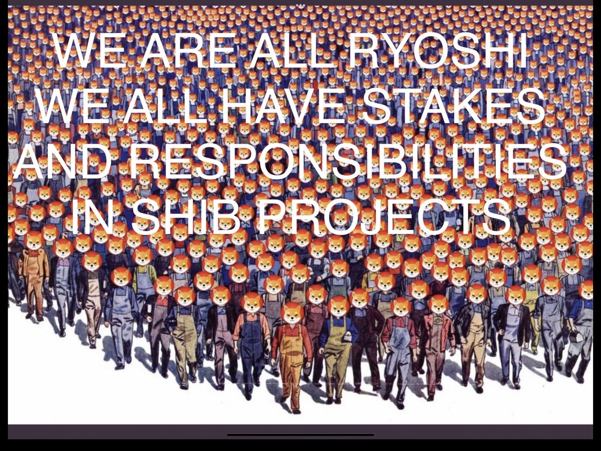 BezosCrypto's tweet photo. #SHIBARMY 👇

ASK NOT WHAT $SHIB CAN DO FOR YOU—
ASK WHAT YOU CAN DO FOR #SHIBAINU‼️

THINGS YOU CAN DO EVERYDAY
TO BOOST YOUR $SHIB INVESTMENTS
POST
SHARE
RETWEET POSITIVE INFORMATION ABOUT $SHIB
WE ARE ALL RYOSHI #SHIBARMY 🚀
SHIBARMY ARE STRONG AND UNITED IN OUR GOALS https://t.co/iY5Q3XHX8l