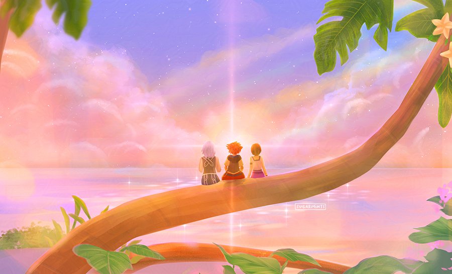 sugarmintdreams's tweet image. Destiny Islands 🌴 #KingdomHearts