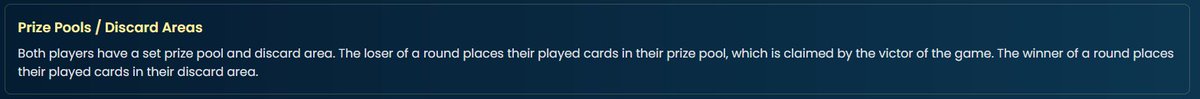 Is this not just gambling <a href="/VCardTCG/">VCard TCG</a> ?
As a tcg player, judge and former lgs worker I know how hard tcgs work to try separate themself from gambling due to the laws involved but you seem to have it baked in as a core rule?!