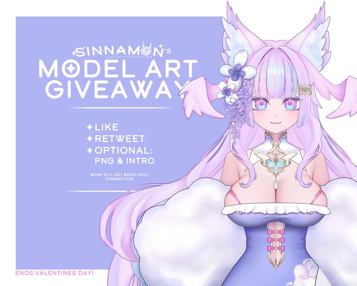 𝐋𝟐𝐃 𝐌𝐎𝐃𝐄𝐋 𝐆𝐈𝐕𝐄𝐀𝐖𝐀𝐘
✦ Like
✦ RT 
✦ Drop PNG or Intro     
✦ Ends Valentines Day!