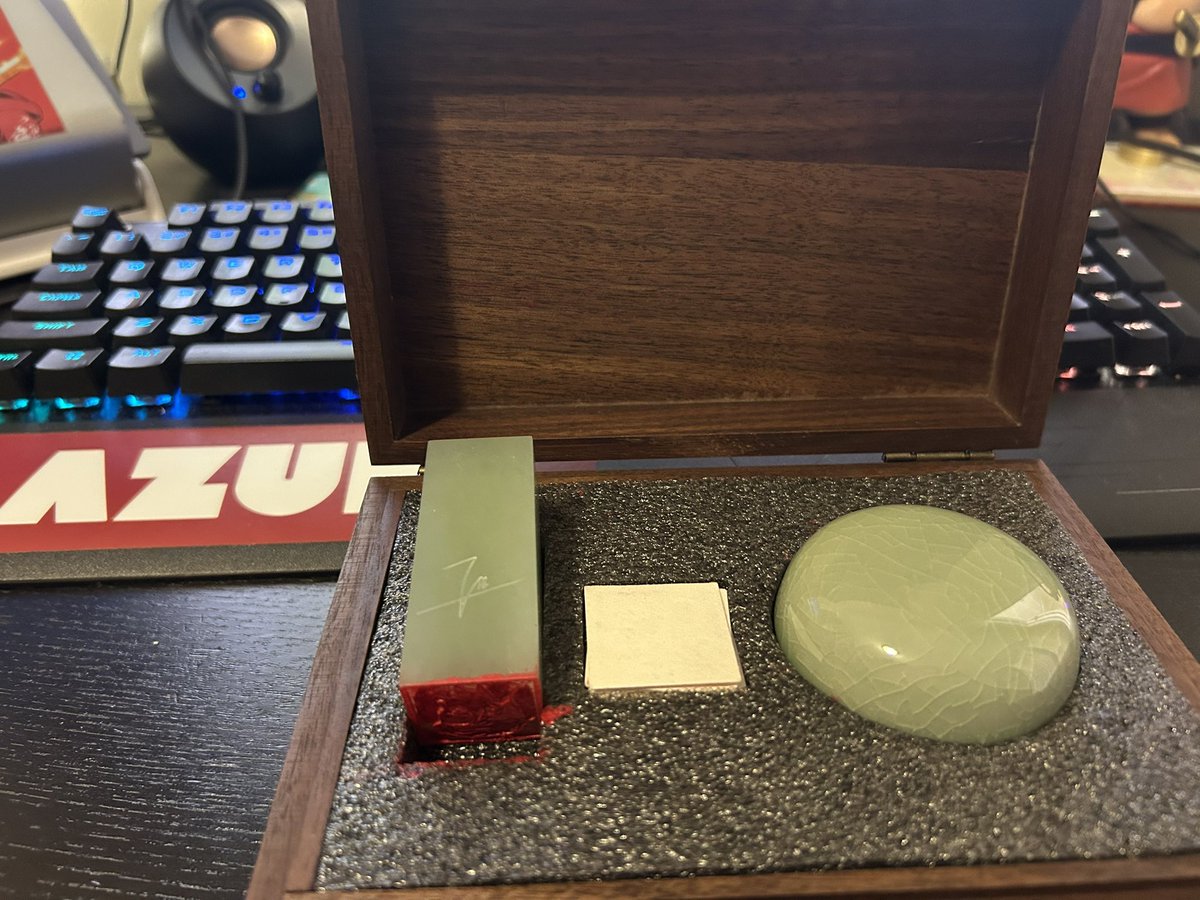 Thank you <a href="/cryptocc_/">長長</a>

This was one of my favourite Garden products when I first saw it on the timeline.

Really glad to finally have it, the quality is insane.

Nothing feels like <a href="/Azuki/">Azuki</a>.