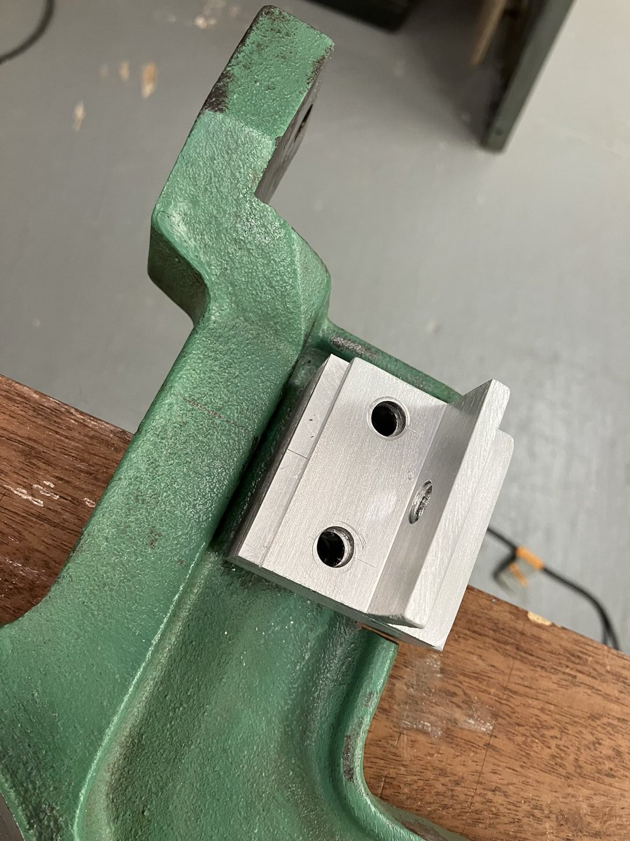 When your vintage table saw has broken parts…