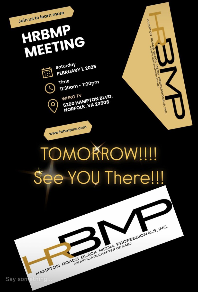 Let’s see your face in the place TOMORROW!!!!💛🖤💛🖤💛🖤