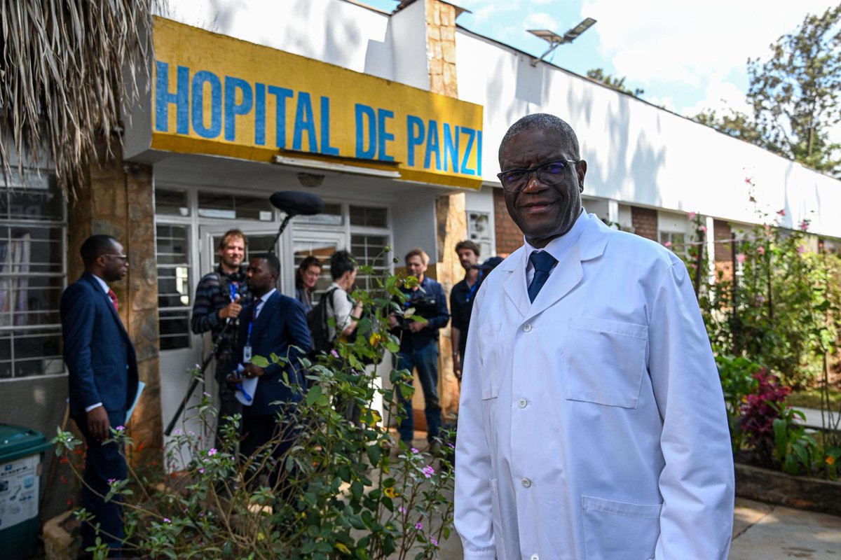 Clooney Foundation for Justice (@clooneyfdn) on Twitter photo Hospitals like <a href="/PanziFoundation/">Fondation Panzi</a>'s, founded by #TheAlbies honoree <a href="/DenisMukwege/">Denis Mukwege</a>, are facing fears of violence and pillaging amid the ongoing conflict in eastern Congo.
Panzi provides life-saving treatment for civilians, especially victims of sexual and gender-based violence. Hospitals like <a href="/PanziFoundation/">Fondation Panzi</a>'s, founded by #TheAlbies honoree <a href="/DenisMukwege/">Denis Mukwege</a>, are facing fears of violence and pillaging amid the ongoing conflict in eastern Congo.
Panzi provides life-saving treatment for civilians, especially victims of sexual and gender-based violence.