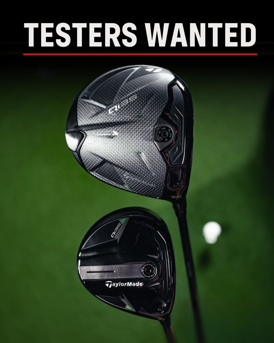 MYGOLFSPY (@mygolfspy) on Twitter photo RETWEET for a NEW <a href="/TaylorMadeGolf/">TaylorMade Golf</a> Qi35 Setup! 🚨
We're lookin' for 4 readers to TEST and KEEP a Qi35 Driver & Fairway Wood
HERE'S HOW:
1️⃣ RETWEET
2️⃣ FOLLOW @mygolfspy
3️⃣ CLICK HERE: bit.ly/40Tgqjw
Good Luck 😉 RETWEET for a NEW <a href="/TaylorMadeGolf/">TaylorMade Golf</a> Qi35 Setup! 🚨
We're lookin' for 4 readers to TEST and KEEP a Qi35 Driver & Fairway Wood
HERE'S HOW:
1️⃣ RETWEET
2️⃣ FOLLOW @mygolfspy
3️⃣ CLICK HERE: bit.ly/40Tgqjw
Good Luck 😉