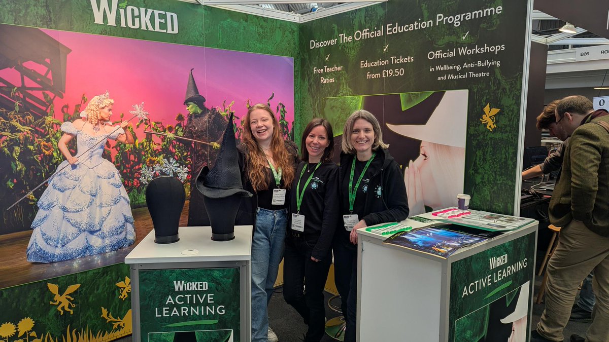 WickedUKLearn's tweet image. The team at Starling Arts had a wonderful time meeting so many educators at @MusicEdExpo! 💚 
Thank you to everyone who stopped by our stand to learn more about Wicked Active Learning.