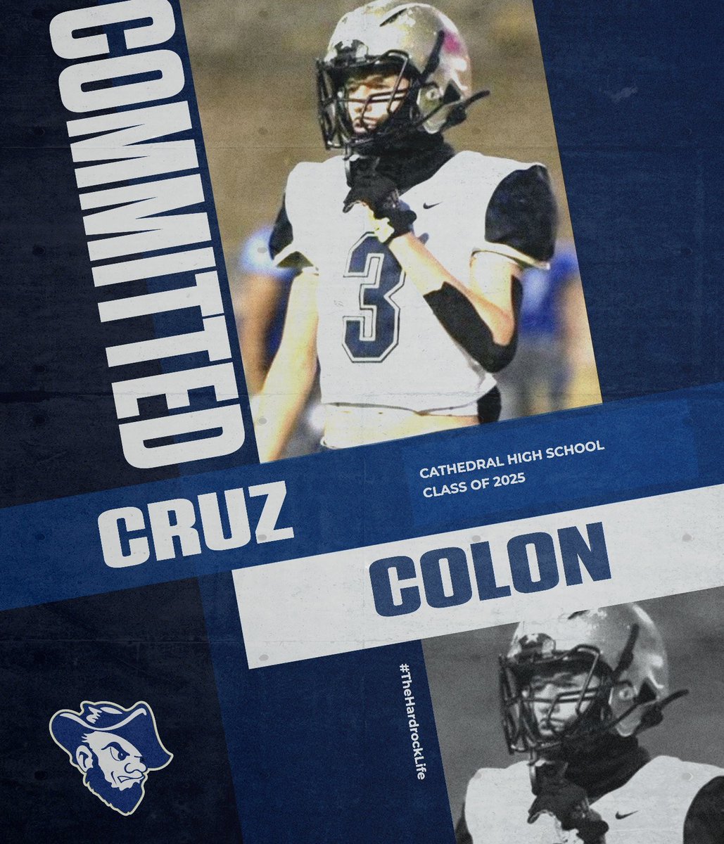 Cruz Colon (@cruz_colon3) on Twitter photo AGTG‼️I am blessed to announce that I have committed to play football at South Dakota Mines! I want to thank the SDM football staff for the opportunity, my parents and family, and my coaches and teammates at Cathedral! <a href="/CoachG_CHS/">Hristo Gonzalez</a> <a href="/austin_flohr/">Austin Flohr</a> <a href="/Coach_Rose_23/">Austin Rose</a> <a href="/RecruitsCenTex/">Coach Jimmy Andrews</a> AGTG‼️I am blessed to announce that I have committed to play football at South Dakota Mines! I want to thank the SDM football staff for the opportunity, my parents and family, and my coaches and teammates at Cathedral! <a href="/CoachG_CHS/">Hristo Gonzalez</a> <a href="/austin_flohr/">Austin Flohr</a> <a href="/Coach_Rose_23/">Austin Rose</a> <a href="/RecruitsCenTex/">Coach Jimmy Andrews</a>
