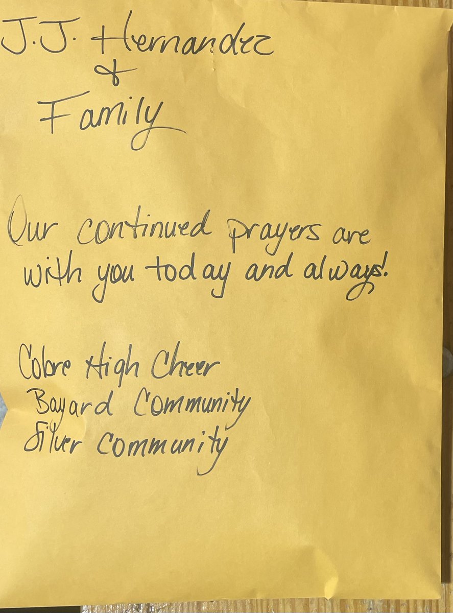 _NMAA's tweet photo. Big shout out to Cobre Cheer Coaches Katie Marquez and Antoinette Madrid for their act of sportsmanship! They recently collected money for an 8th grade student at Silver High School who was diagnosed with cancer and is undergoing treatment. #CompeteWithClass https://t.co/VKqWnrGdUv