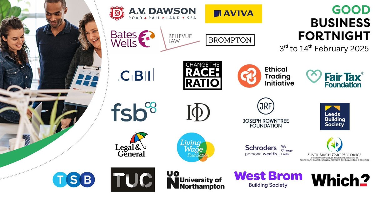 GBCharterUK's tweet image. 🌟 Good Business Fortnight 2025 is here! 🌟
We’re thrilled to kick off Good Business Fortnight —two inspiring weeks dedicated to celebrating and championing responsible business practices across the UK.

📷 Share your stories with us on social media using #GoodBusinessMatters.