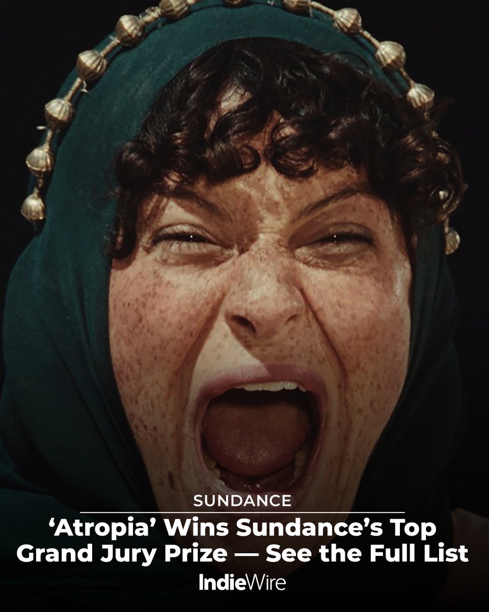 IndieWire's tweet photo. #Sundance: See the full list of competition and Audience winners out of the 2025 festival: https://t.co/QAi0QxkQwT https://t.co/v9KkE0sHa3