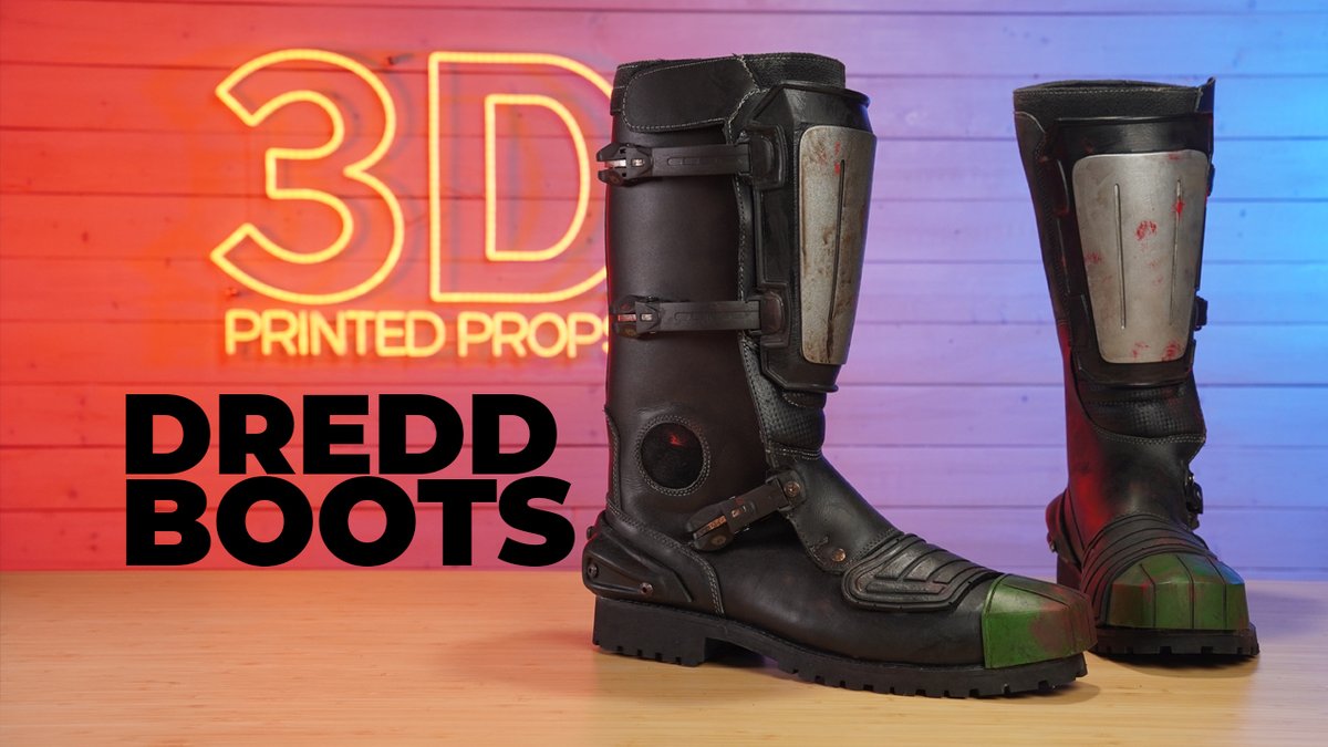 3DPrintedProps's tweet image. New Video UP! 😀
Dredd Boots - Customizing Leather Next Boots
bit.ly/4jGWlUI
Customizing these screen accurate Leather Next boots to make them look like the battle worn boots in the DREDD movie from 2012 was challenging but super fun. #dredd #judgedredd #dreddcosplay