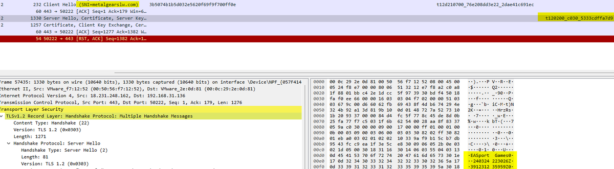 johnk3r's tweet photo. #Coyote::A Stealthy Attack via LNK Files

Using #Validin + JA4 to increase visibility into C2 infrastructure (where the attacker controls the target). IoC of the last stage:

18.231.248[.]162
metalgearslw[.]com ["CN: EASport Games"]
JA4S::t120200_c030_5333cdffa7d9

@ValidinLLC https://t.co/qG9OmJLf8N