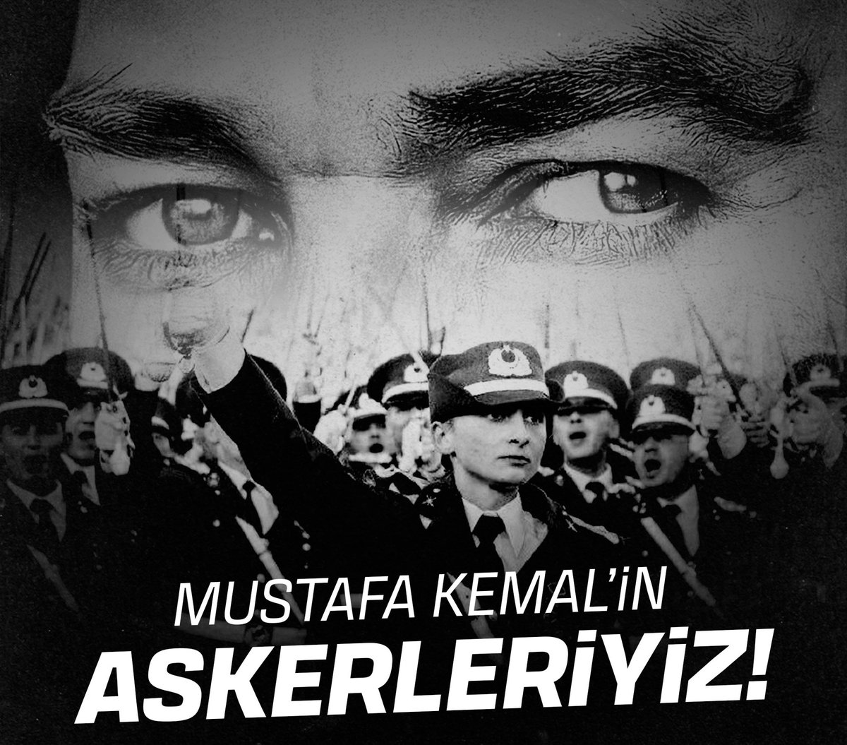 Selam olsun Mustafa Kemal'in askerlerine!
Son günlerde art arda gelen hukuksuz ve adaletsiz kararlar içleri karartsa da kara göründü! Ufuk yakın, umutlarınızı dinç tutun! Ne yaparlarsa yapsınlar, geldikleri gibi gidecekler!
#TeğmenlerimizinYanındayız