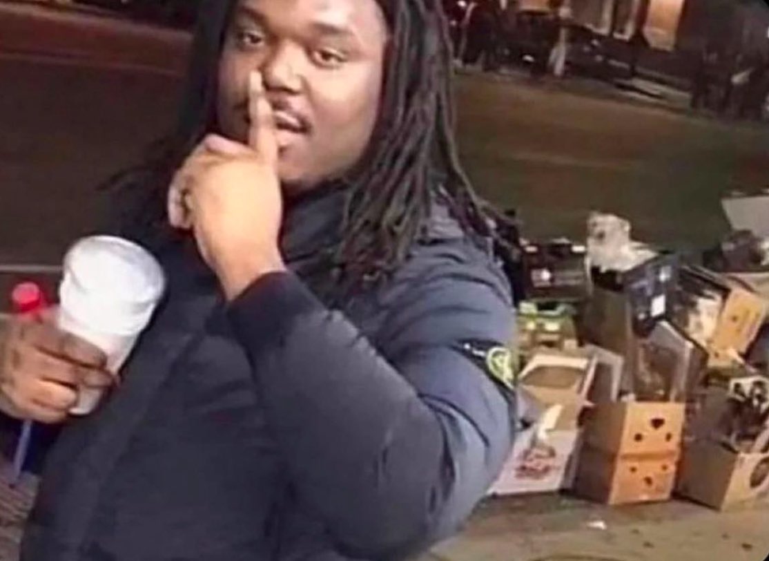 What the street interviewer sees as I walk by