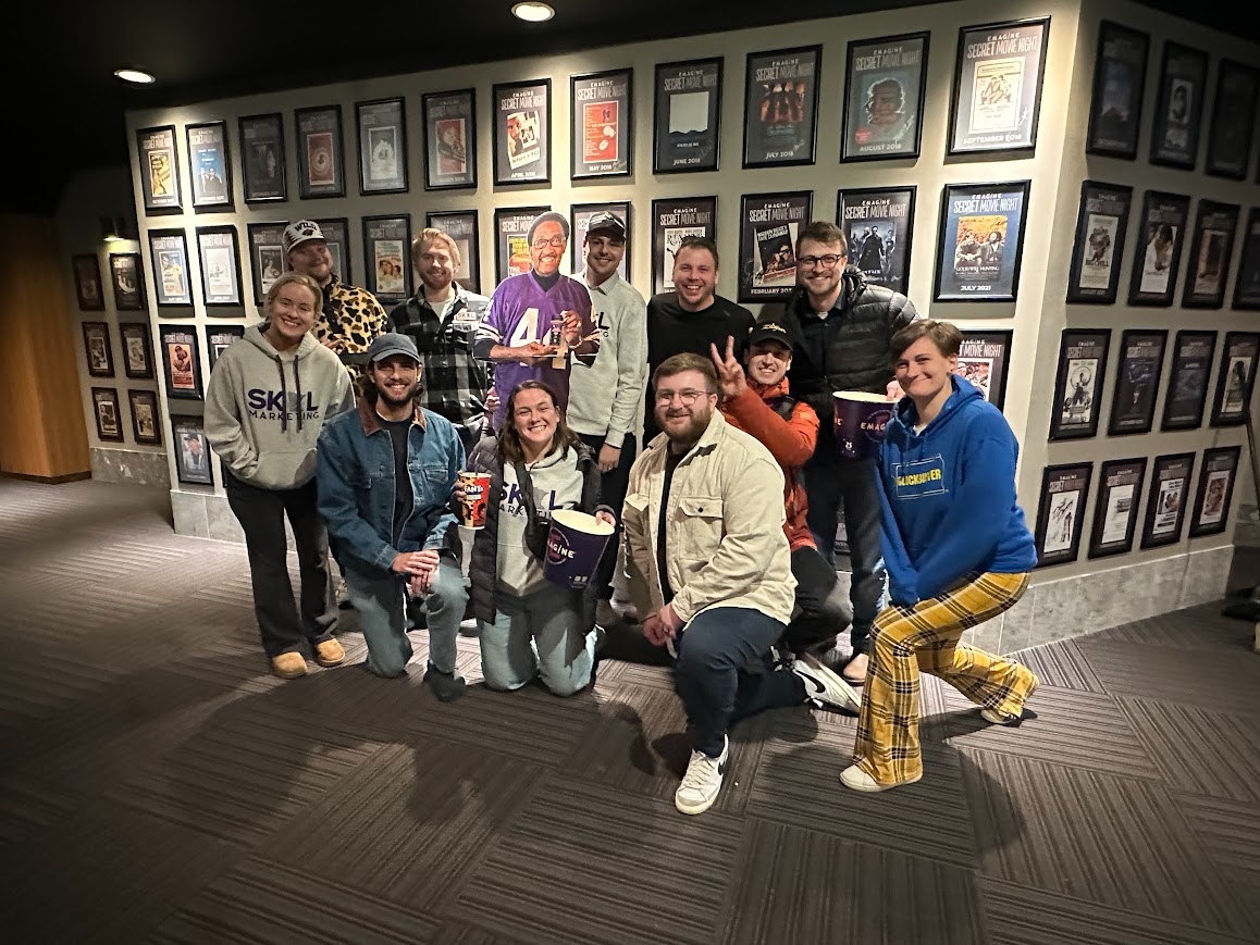 SkolMarketing's tweet image. Skol Marketing takes on the movies! 🎥

A well-deserved outing to kick off the new year!!! 

#SKOL #TeamOuting #MovieDay #Cinema