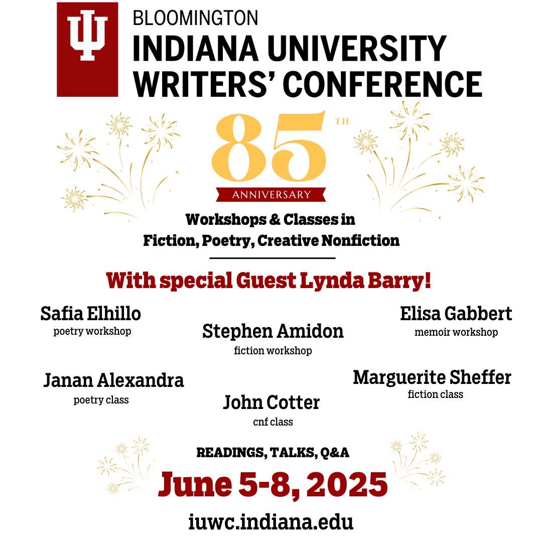 Indiana University Writers' Conference tweet media
