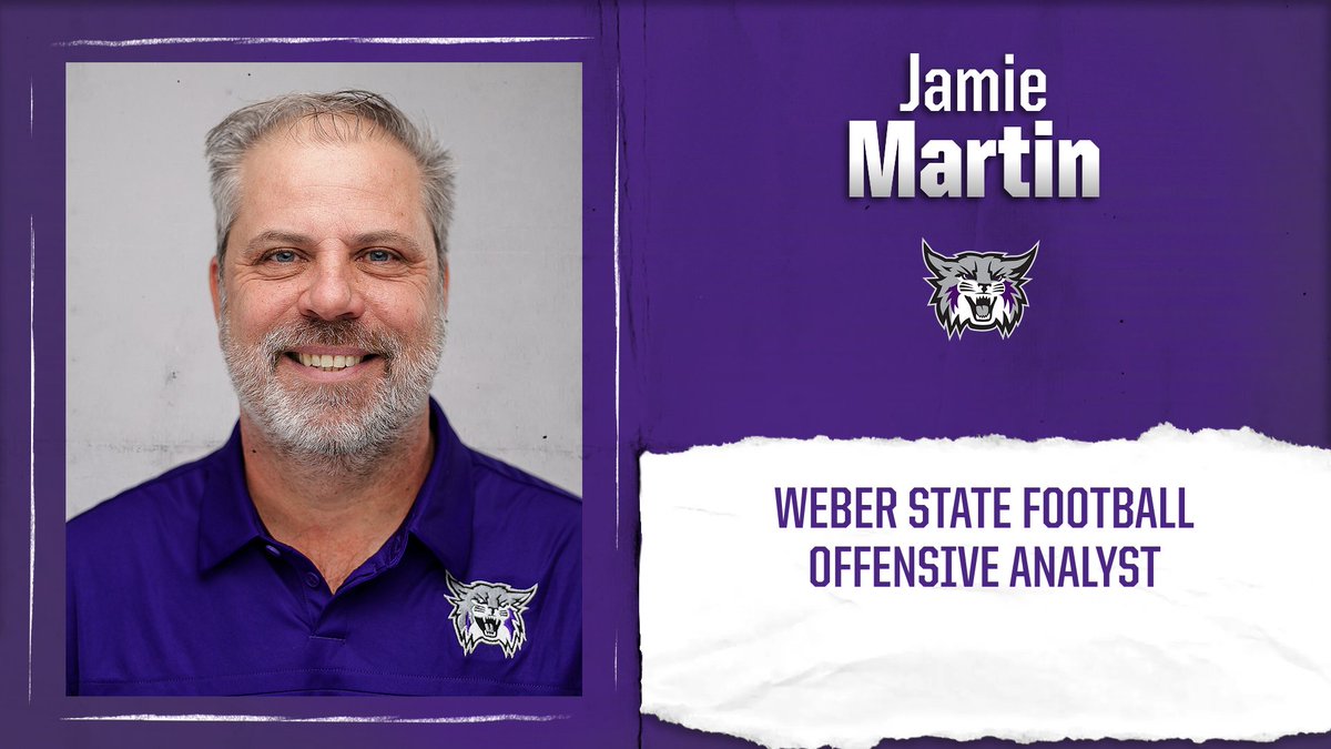 Weber State Football 🏈 (@weberstatefb) on Twitter photo A legend is returning!
WSU football head coach Mickey Mental has added Wildcat and <a href="/BigSkyFB/">Big Sky Football</a> Hall of Famer Jamie Martin as an offensive analyst with the Wildcat staff.
Welcome back home <a href="/j10mar/">Jamie Martin</a> 🏠
weberstatesports.com/news/2025/1/31…
#WeberStateGreat A legend is returning!
WSU football head coach Mickey Mental has added Wildcat and <a href="/BigSkyFB/">Big Sky Football</a> Hall of Famer Jamie Martin as an offensive analyst with the Wildcat staff.
Welcome back home <a href="/j10mar/">Jamie Martin</a> 🏠
weberstatesports.com/news/2025/1/31…
#WeberStateGreat
