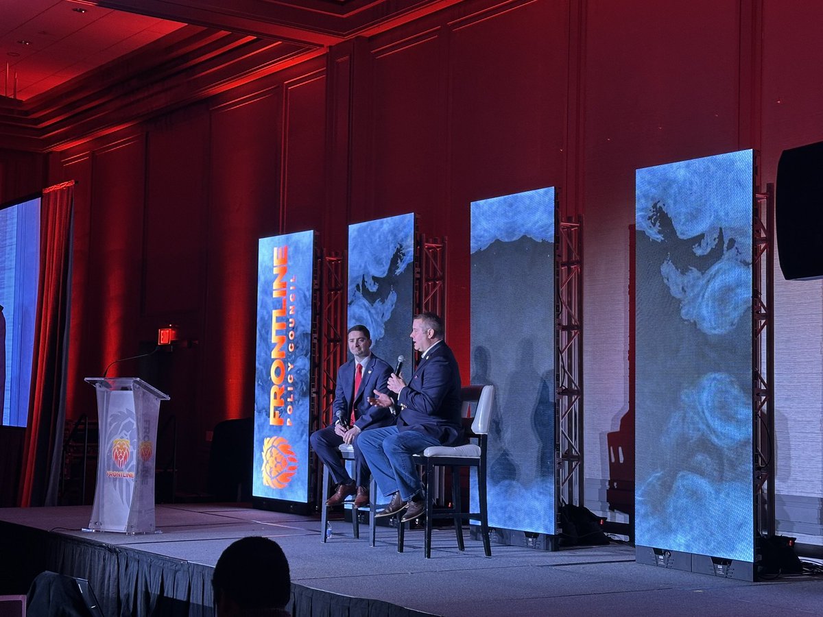 AFPGeorgia's tweet photo. HAPPENING NOW: @TonyWestAFP hosts a Fireside Chat with Rep. @wade_state on the importance of bringing bold regulatory reform to the Peach State!
With #REINS, we can protect Georgia’s vibrant economy we’ve built together.
#gapol #Run2Win2025 https://t.co/hKxnmK2bL1