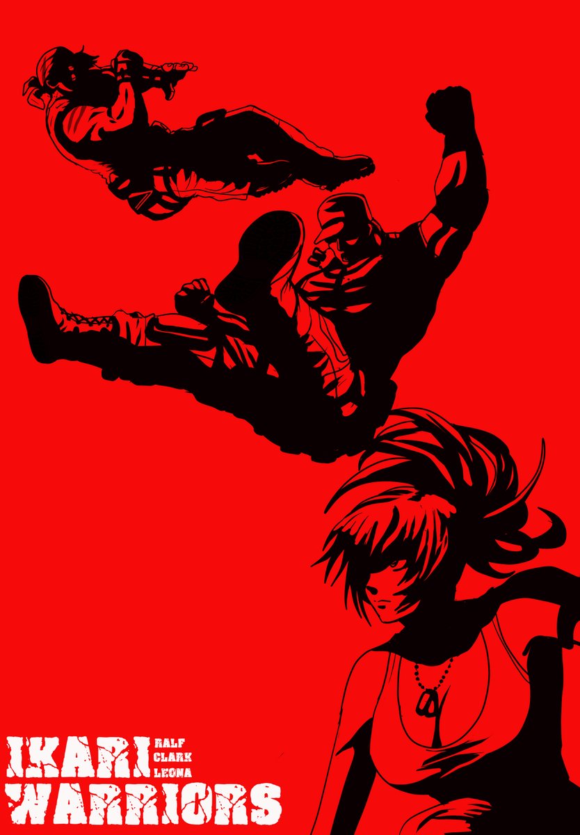 Raydash30's tweet image. #ikariwarriors #raydasharts