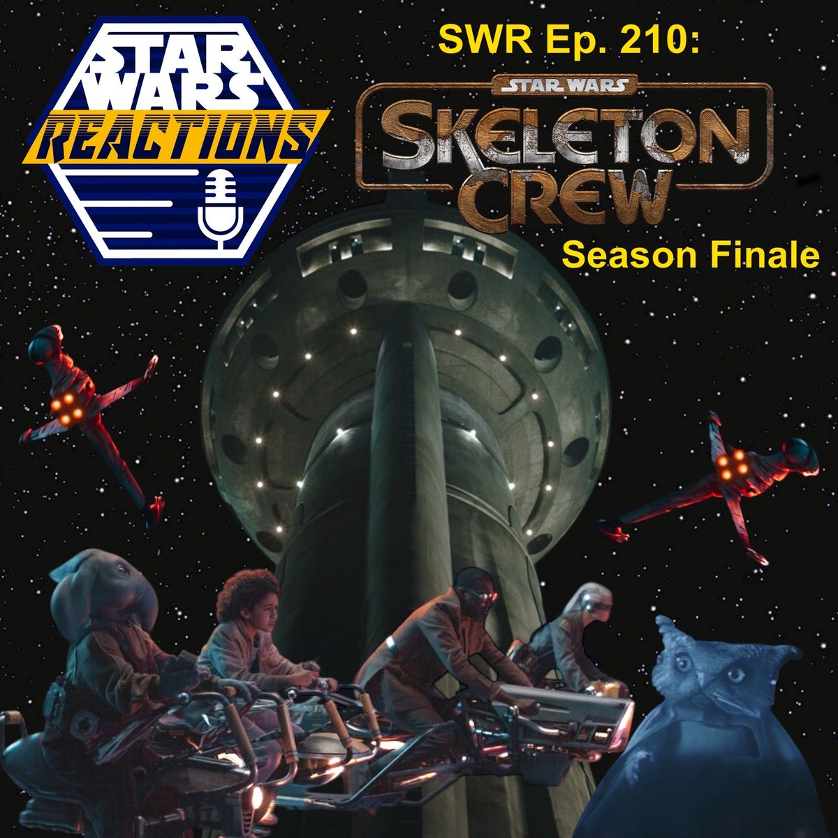 Curious about our thoughts on the season finale of #SkeletonCrew? Then check out our latest episode where we share our reactions to the finale and thoughts on the series! This is your place for elegant discussion for a more civilized age!

buff.ly/40WUG6n