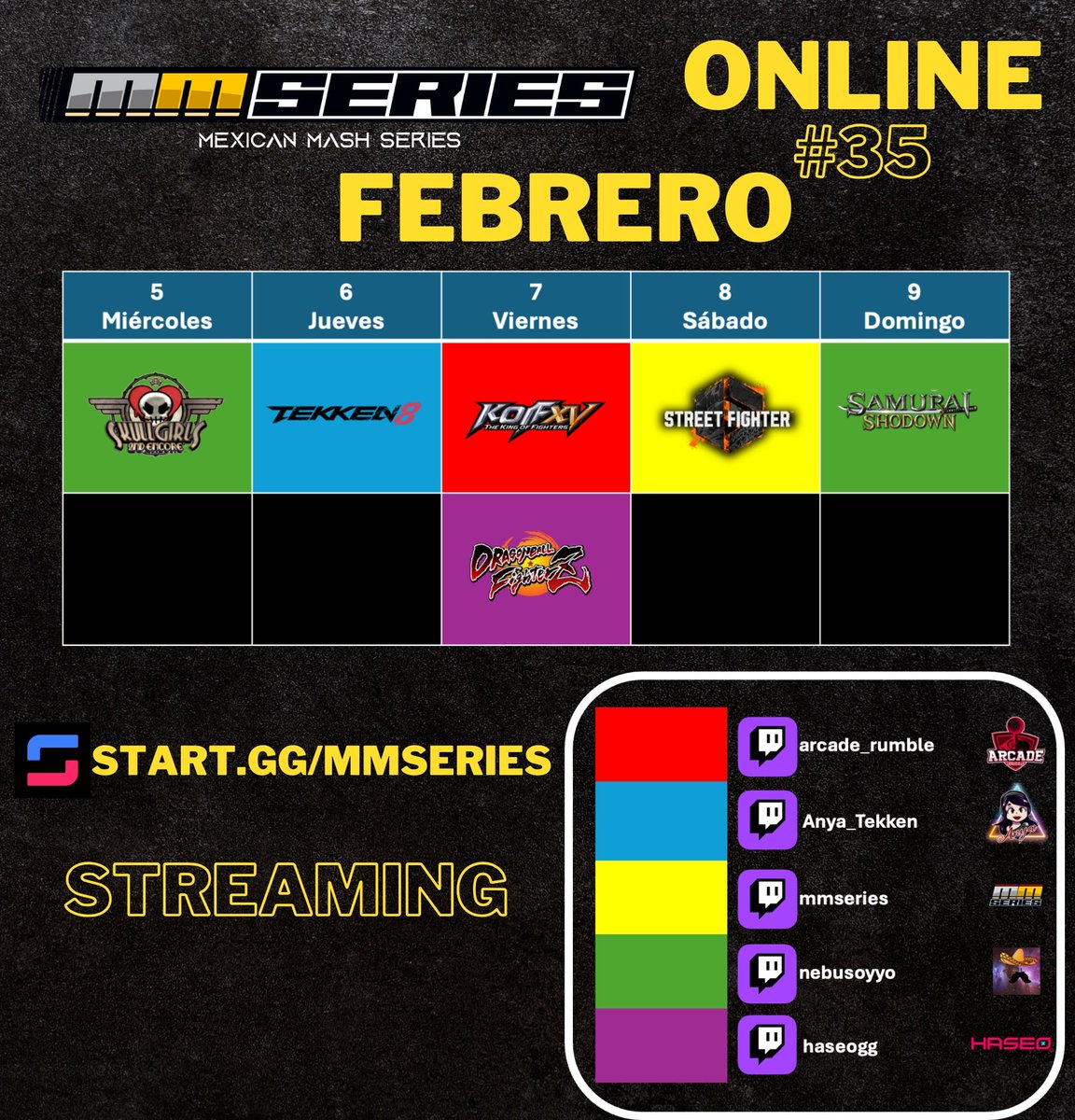 Mexican Mash Series tweet media