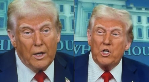Trump needs to put a tariff on whoever is doing his eyebrows.