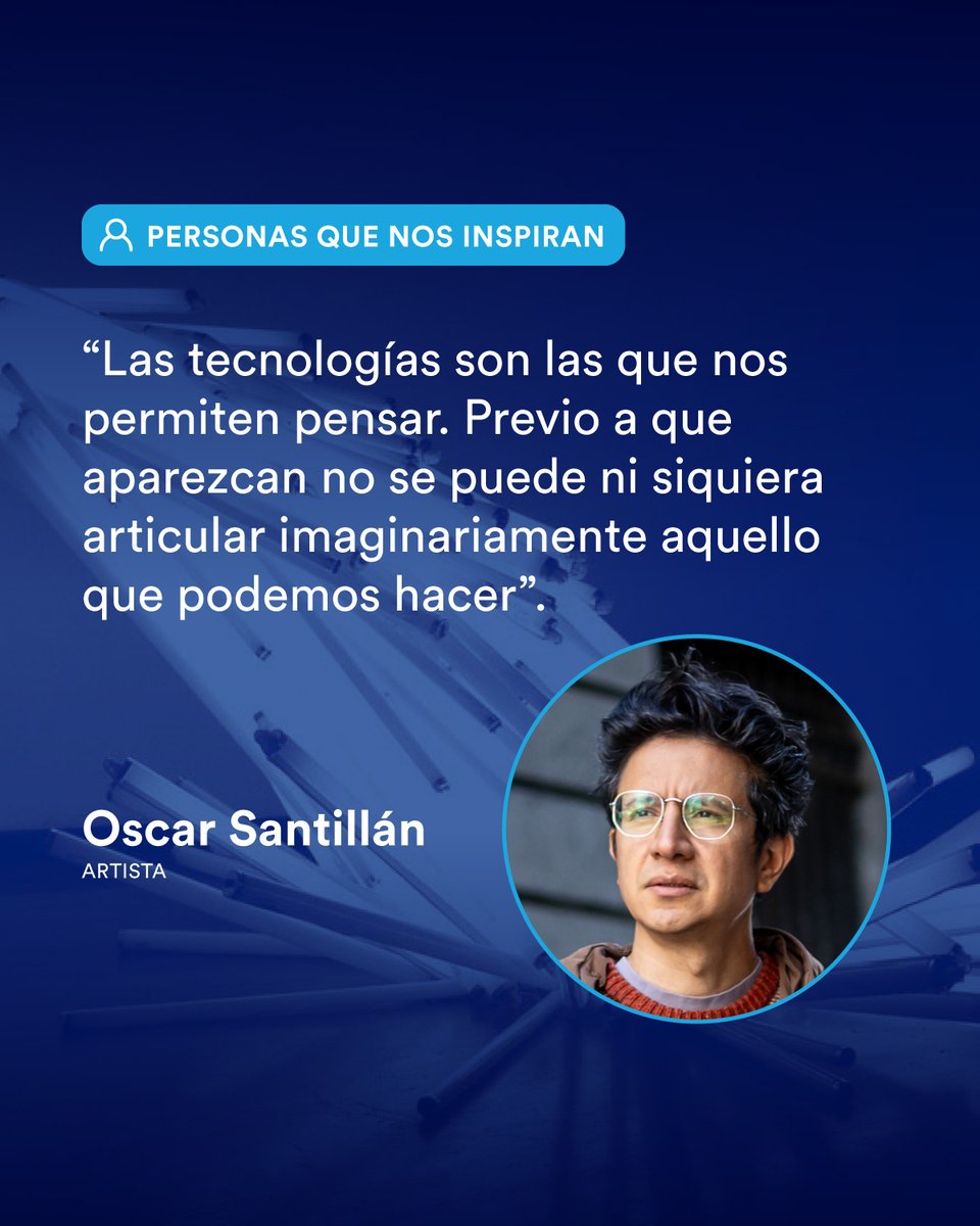 FundacionByB's tweet photo. El artista y fundador de @studioantimundo Oscar Santillán nos propone reflexionar sobre el rol de las #tecnologías en nuestra forma de imaginar y crear 💡.
Oscar dictó la clase magistral abierta “La Máquina Virtual Interespecies” en #PresenteContinuo 2024, el programa de #arte, #ciencia y tecnología que impulsamos junto a @FundWilliams y con la colaboración de @CCEBA y @FundAndreani.
¿Vos qué opinás?