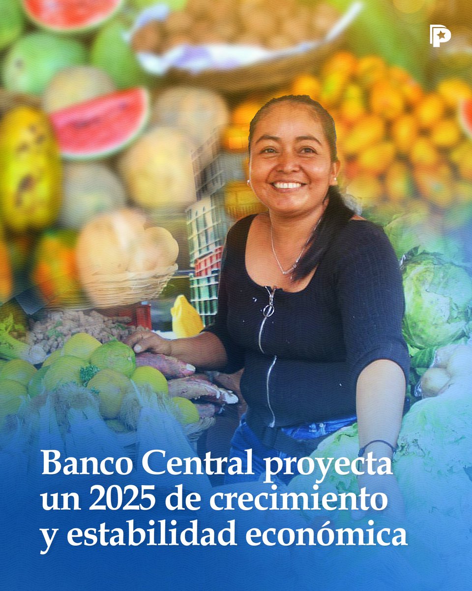 📈🇳🇮 El Banco Central de Nicaragua proyecta un sólido crecimiento económico del 3.5% al 4.5% en 2025. La economía avanza con más empleo, mejores salarios y un incremento en exportaciones y remesas, lo que ha contribuido a mantener un superávit en la balanza de pagos.