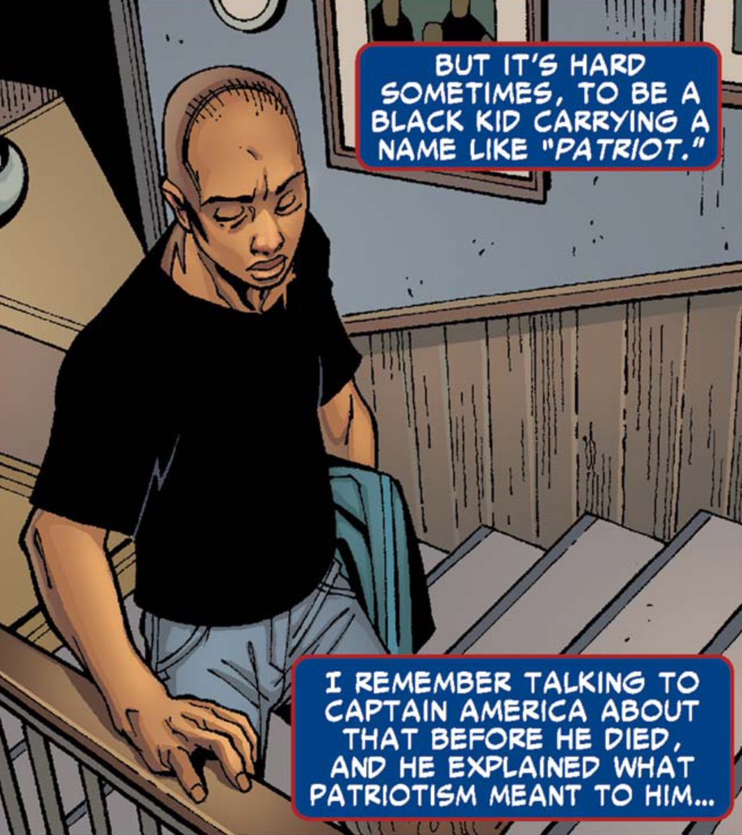 bumpkinsTV's tweet image. Seems like a good time to post these panels from Young Avengers Presents #1 from 2008.