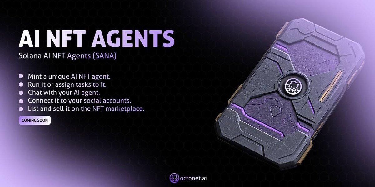 <a href="/cz_binance/">CZ 🔶 BNB</a> Absolutely! 
Utility wins long long. This is why <a href="/OctonetAI/">OctonetAI</a> team keep building and working on new amazing tech. 

Imagine a future where AI-powered NFT agents can trade, interact, and even evolve on their own.