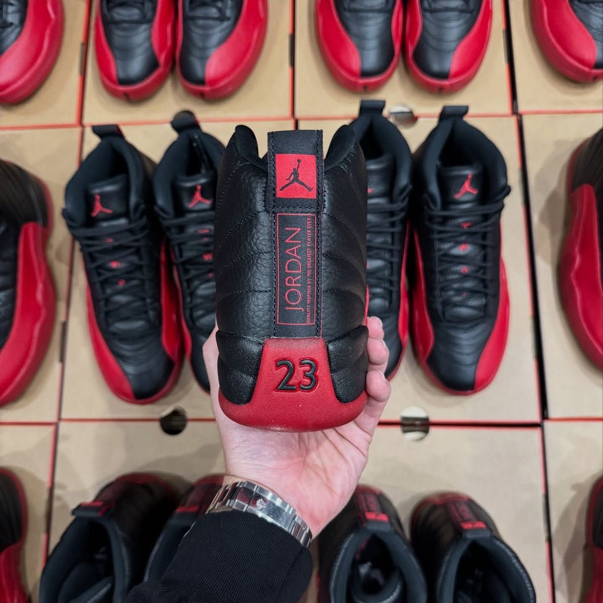 real vs fake jordan 12 flu game