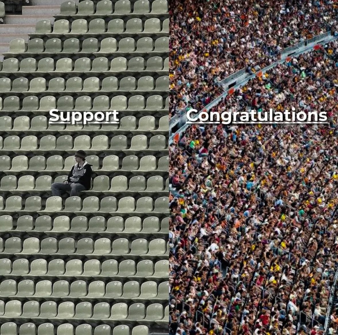 legen_eth's tweet photo. No one cares about what you’re trying to achieve.

Stay lowkey, they’re not going to support your dreams anyway.

They will tell you your dreams are not “realistic”. Work in silence. 

They’ll congratulate you later. https://t.co/X5cp8N5UPl