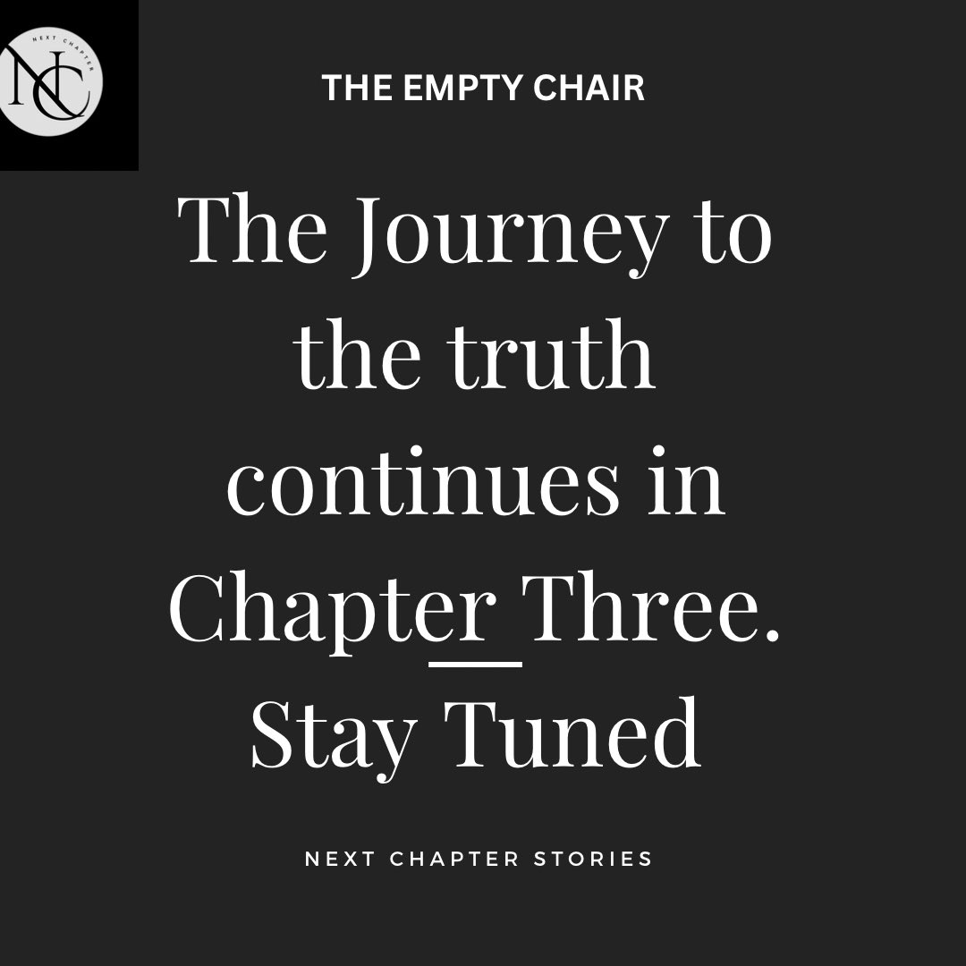 NexChapterNow's tweet photo. The Concluding part of #chapter2
Will Leah find out the truth?
Stayed tuned for chapter 3.
#anonymousnotes #TheEmptyChair
#suspensebooks https://t.co/MDd69mZhKG