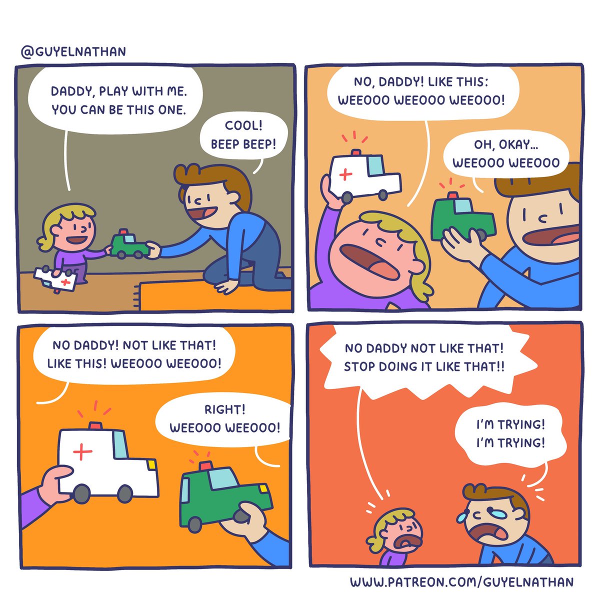 GuyElnathan's tweet photo. Happy freebie friday ❤️ #webcomic #couple #diary #wholesome #toddler https://t.co/zq8pAFggEU