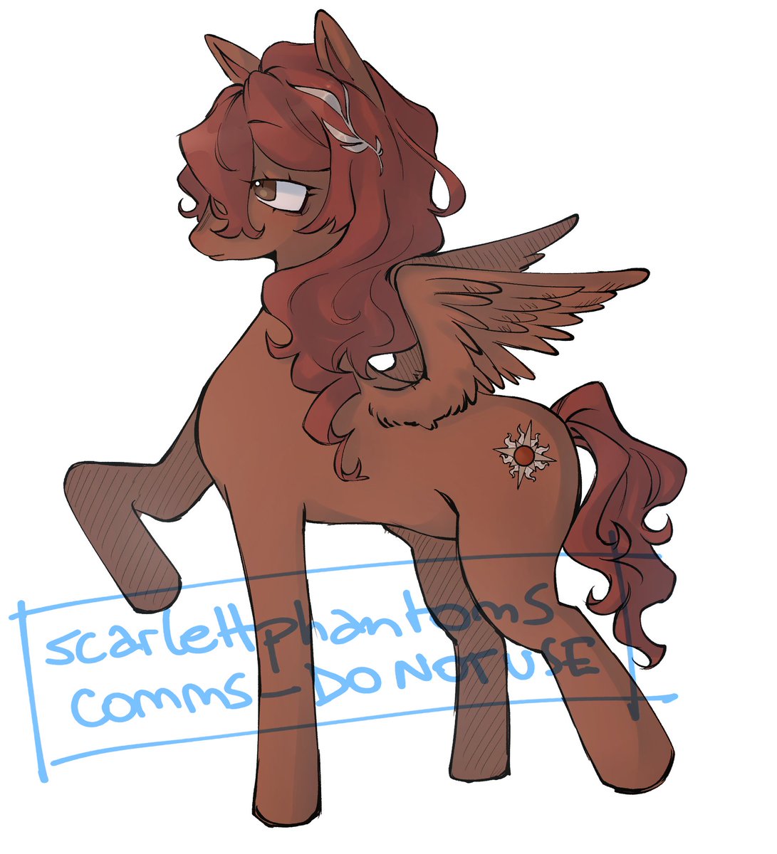 OC Ponysona comm for <a href="/riddlercrow/">nico</a> !! &lt;33 
#VGenComm #MLP