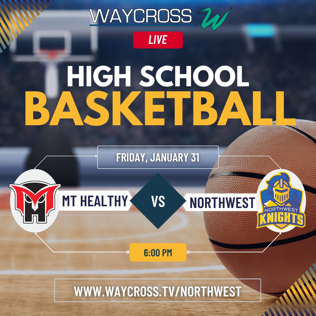 You can watch tonight's Mt Healthy at Northwest High School Basketball game LIVE at waycross.tv/northwest 
<a href="/nwlocal/">Northwest Local School District</a> <a href="/NorthwestAD/">Northwest Athletics</a> <a href="/NWKnightsBBball/">Northwest Boys Basketball</a> <a href="/mthealthyowls/">Mt. Healthy Owls</a>