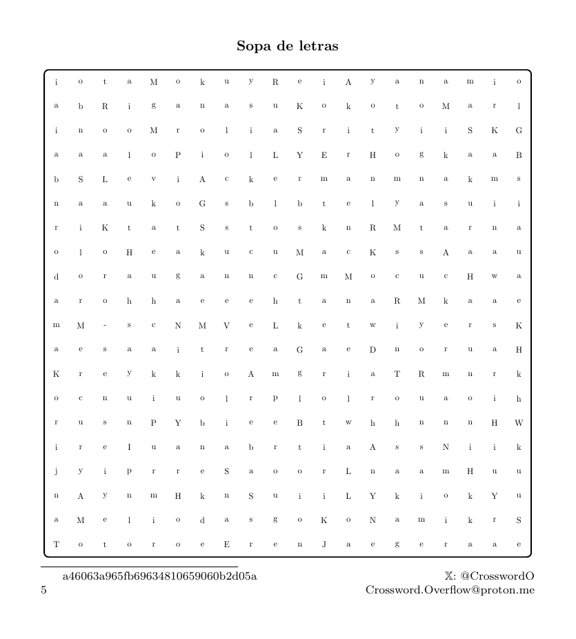 CrosswordO's tweet photo. Acabo de completar la sopa de letras. Me siento tan poderoso como All Might. #MyHeroAcademia #SopaPlus #anime #a46063a965fb69634810659060b2d05a #5 https://t.co/DXveutwnTR