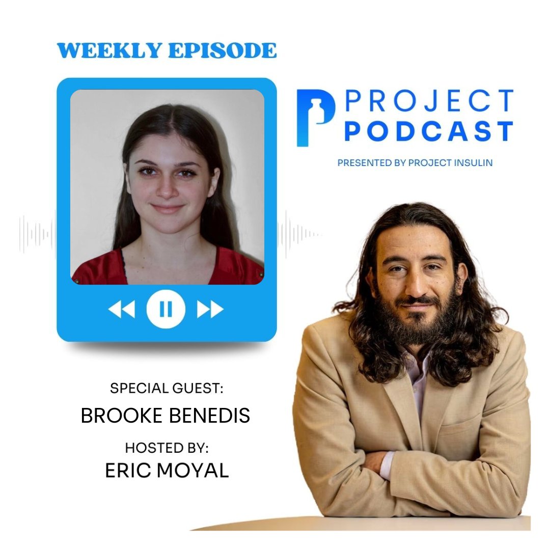 The newest episode of Project Podcast is live! This week, our special guest is Brooke Benedis. Check it out below or on our YouTube!

open.spotify.com/episode/3MC2Iy…

#projectinsulin #projectpodcast #healthequity #affordableinsulin