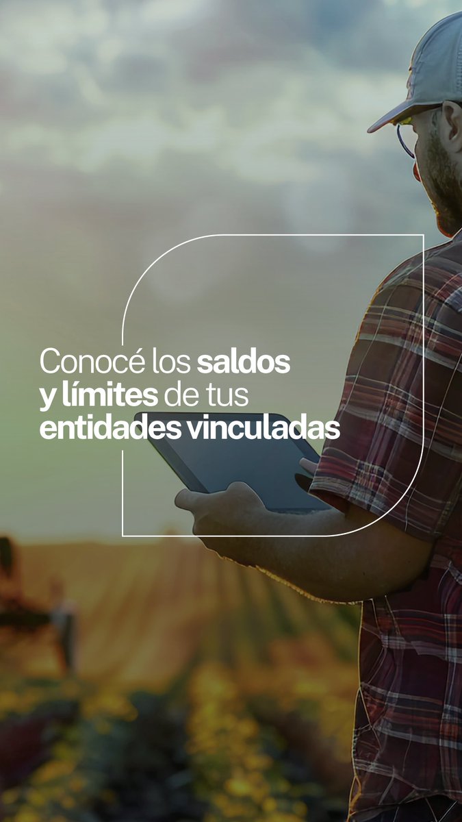 Consultá los saldos y límites disponibles de tus cuentas vinculadas en un sólo lugar. 😎

Más información para que puedas tomar mejores decisiones. 😉

#Nera #NeraAgro